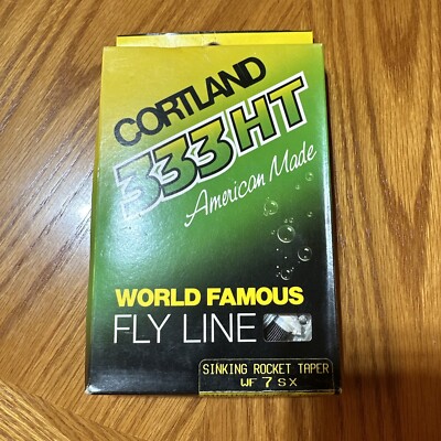 Cortland 333HT WF 7 SX Sinking Rocket Taper Type III X-Fast Sink 35 Yds