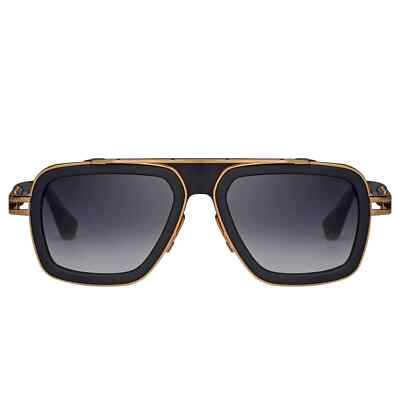 Pre-owned Dita Lxn-evo Dts403-a-01 Matte Black Gold Gray Gradient Lens Sunglasses Authenti