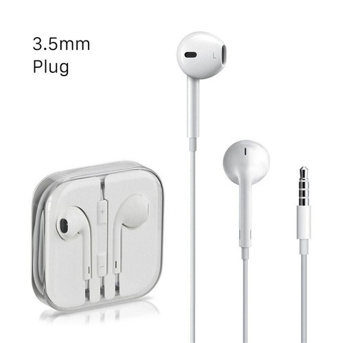 Wired Earphones Headphones 3.5mm For Apple iPhone iPad Pro Wired Earbuds