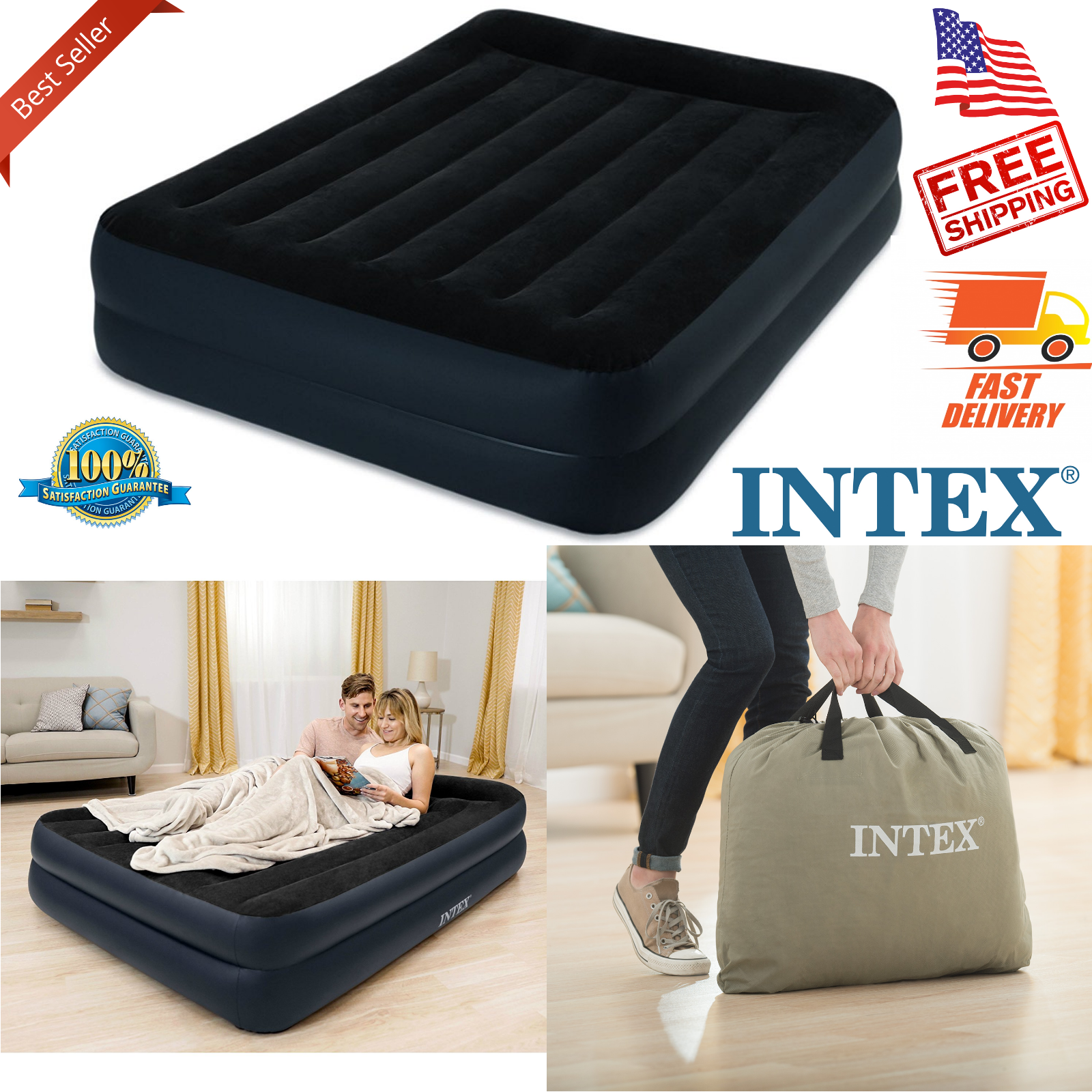 intex intertek air mattress