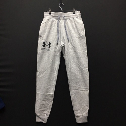 

Мужские флисовые джоггеры Under Armour UA Rival, спортивные штаны с маленьким логотипом, размер, Серый, UA