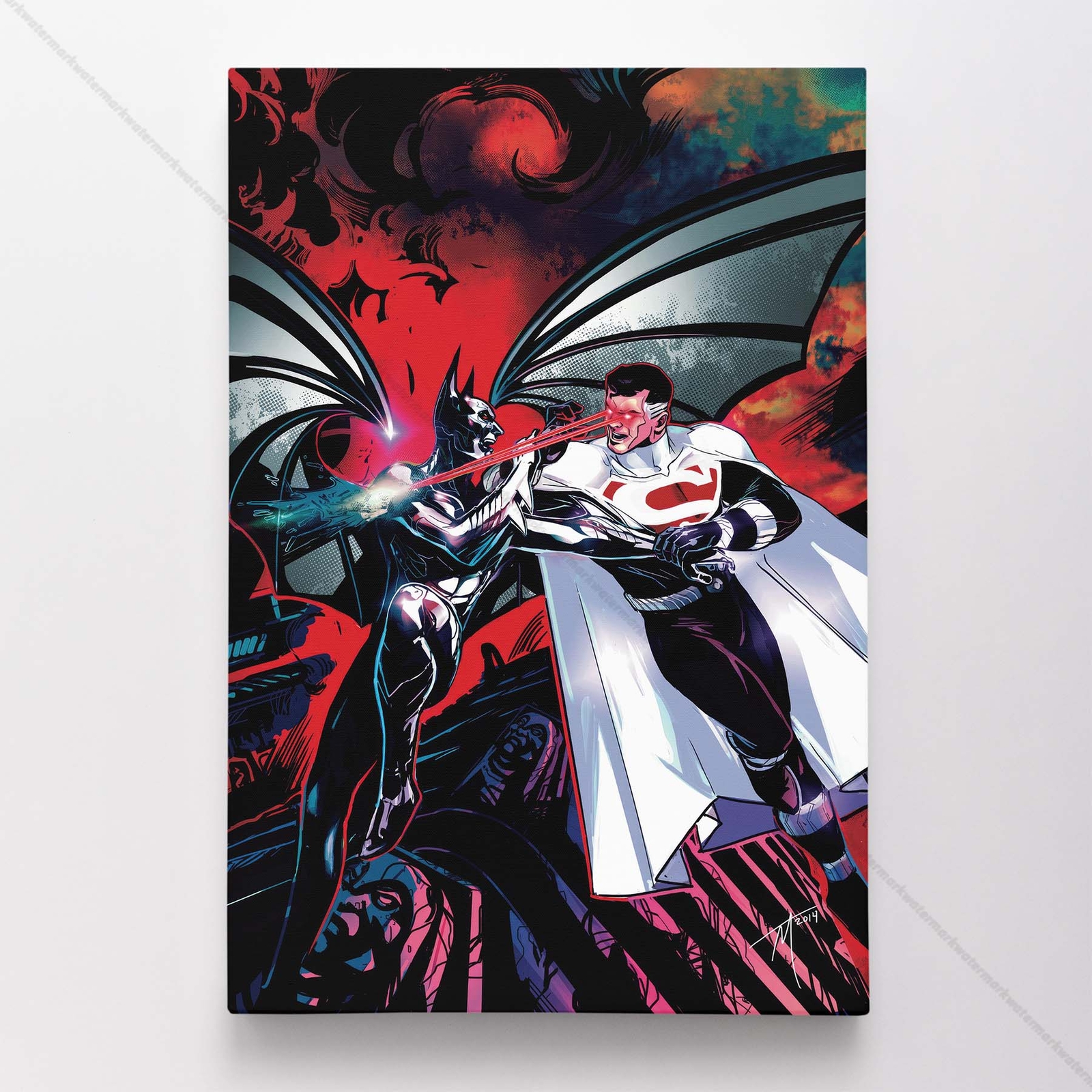 Batman Beyond Poster Canvas DC Comic Book Cover Art Print #3557