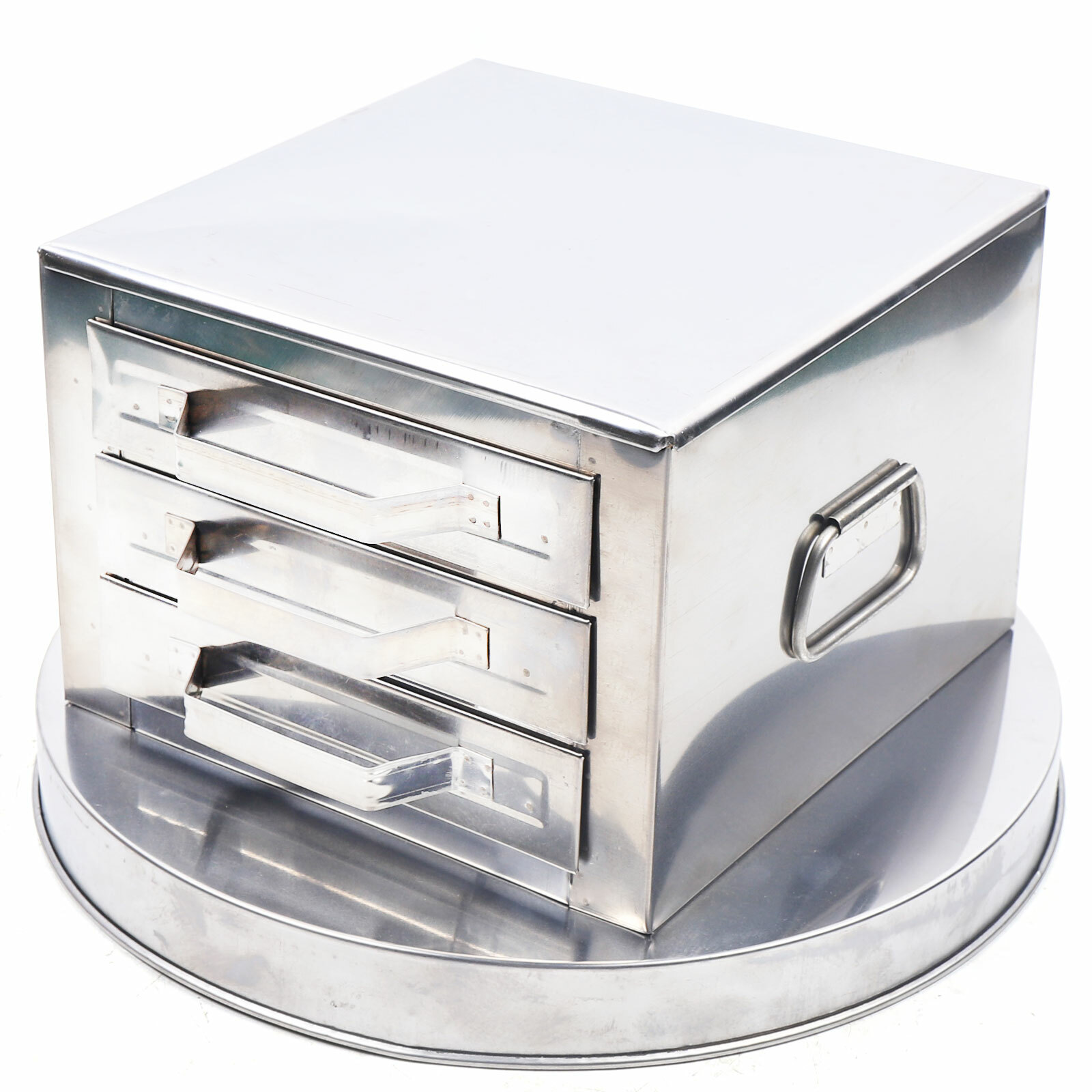 3 Layer Steamer Rice Noodle Roll Cooker Stainless Steel Steaming