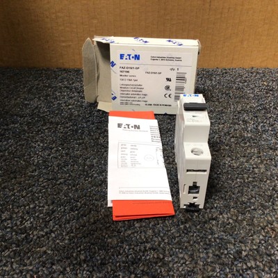 (1) Eaton FAZ-D15/1-SP Miniature Circuit Breaker 1 Pole 230V NEW IN BOX