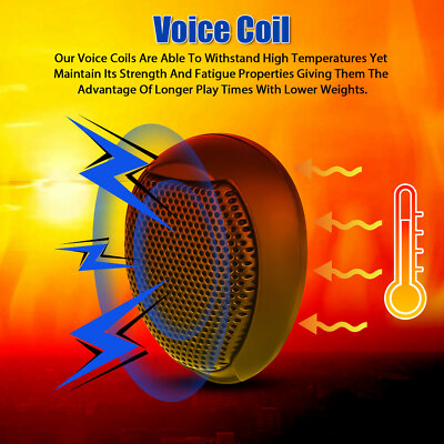 2Pcs Car Dome Tweeters Super Power Speakers Audio High Frequency 1000W Universal