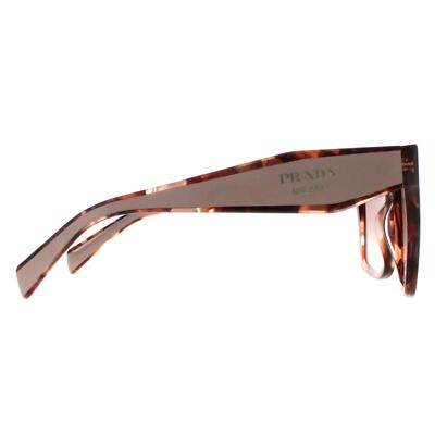 Pre-owned Prada Sunglasses Pr24zs 07r0a6 Caramel Tortoise Beige Brown Gradient