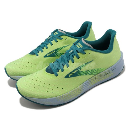 Мужские кроссовки Brooks Hyperion Tempo Green Blue для бега 1103391D-365