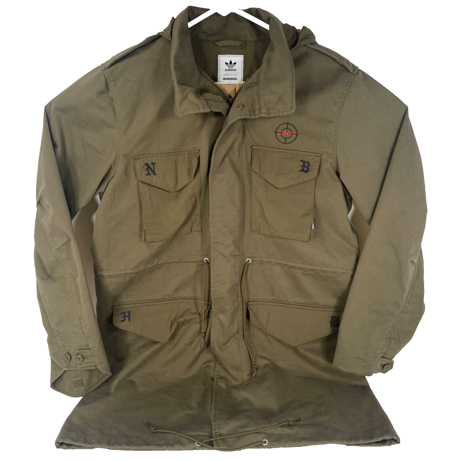 adidas × NEIGHBORHOOD NH M-65 JKT Adidas Neighborhood Consortium M65 Mens Size Medium Jacket