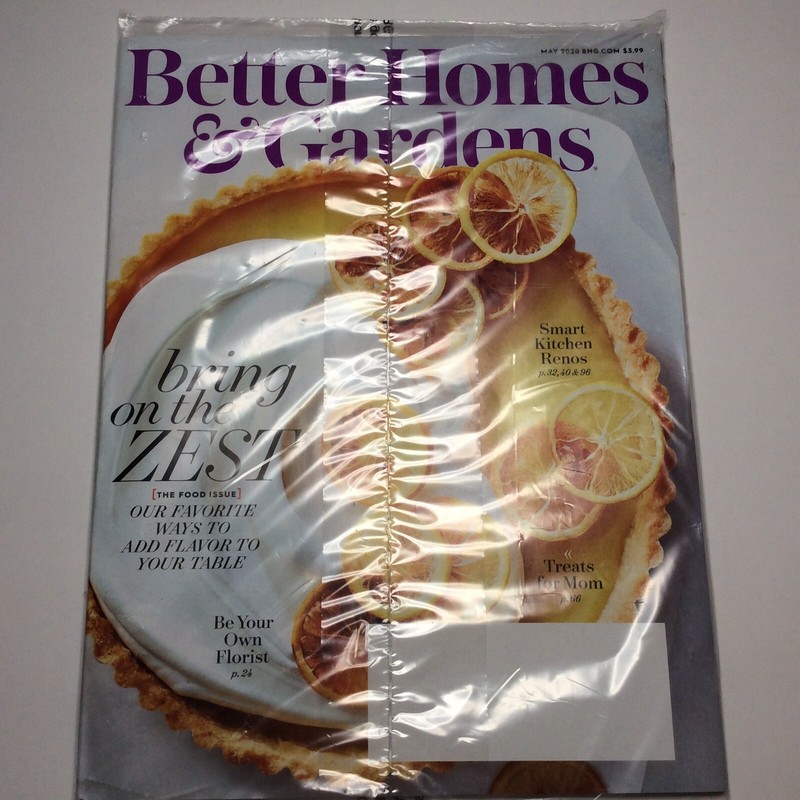 Better Homes & Gardens Magazine 2020 May Edition Smart Kitchen