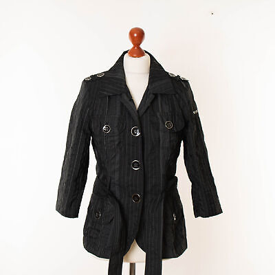 Women's AIRFIELD game jacket black striped jacket size. EN 38
