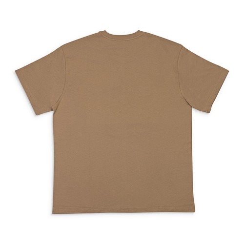 Pre-owned Burberry Chest Logo Camel T-shirt Size S $510 In Beige