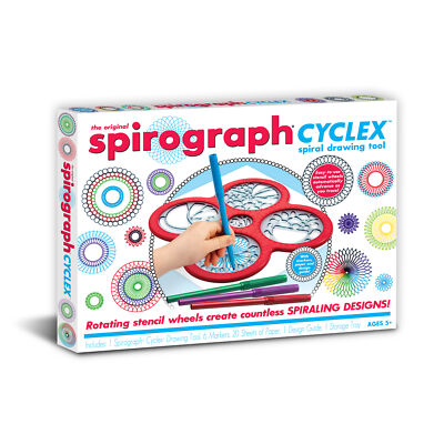 New - Spirograph Cyclex Spiral Drawing Tool - Ages 5+ | 1 player
