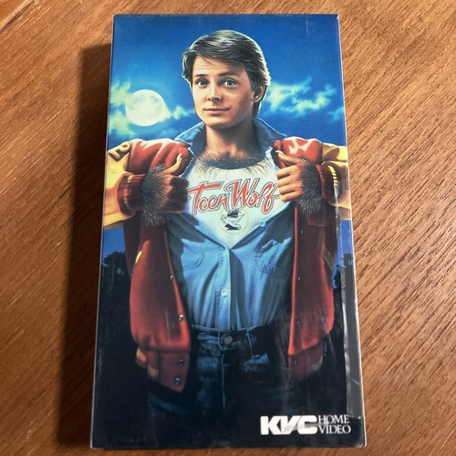 Teen Wolf KVC Home Video First Release 1985 VHS Video Tape