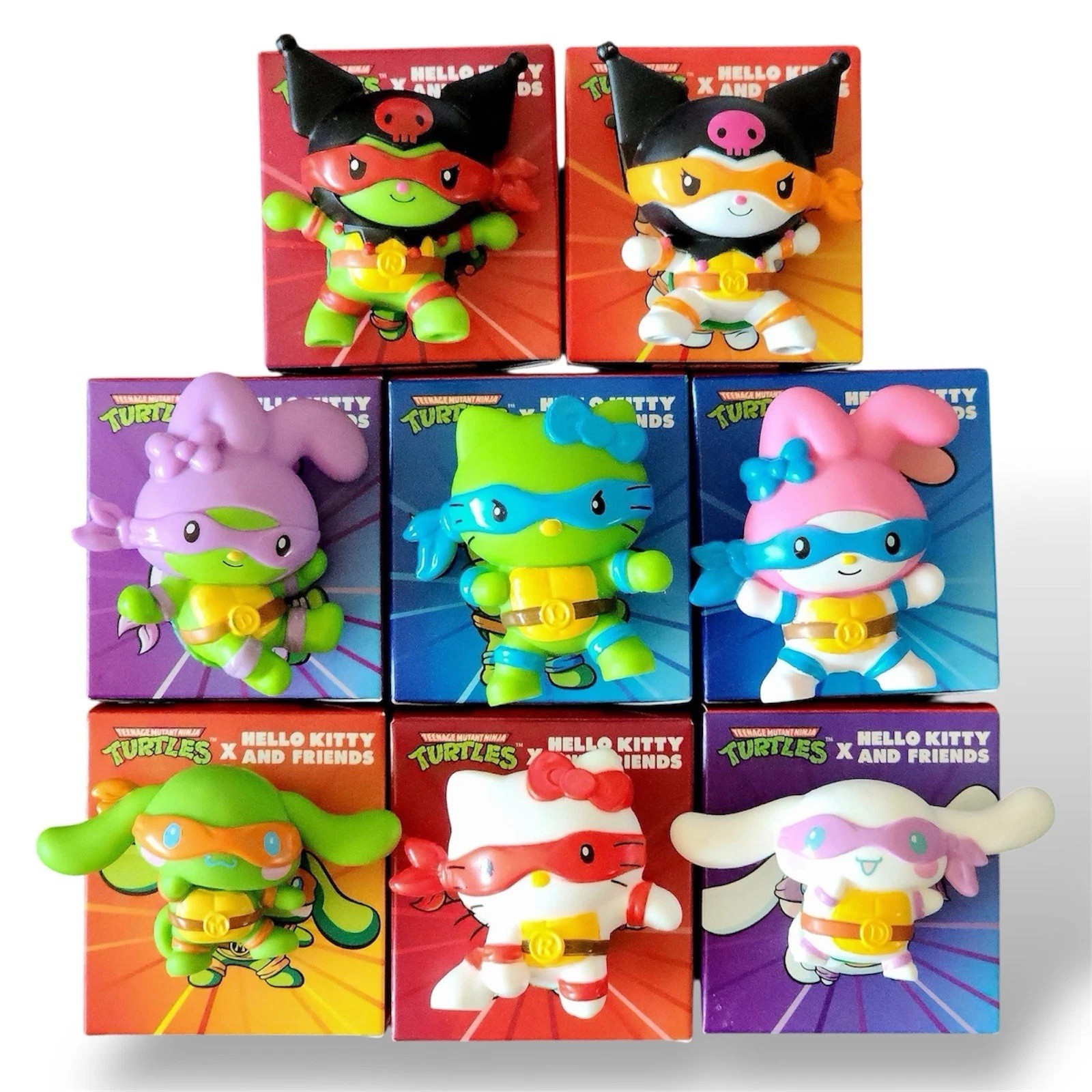 Hello Kitty x TURTLES ハッピーセットフィギュア 最終値下げHello Kitty x Turtles フィギュアセット - メルカリ