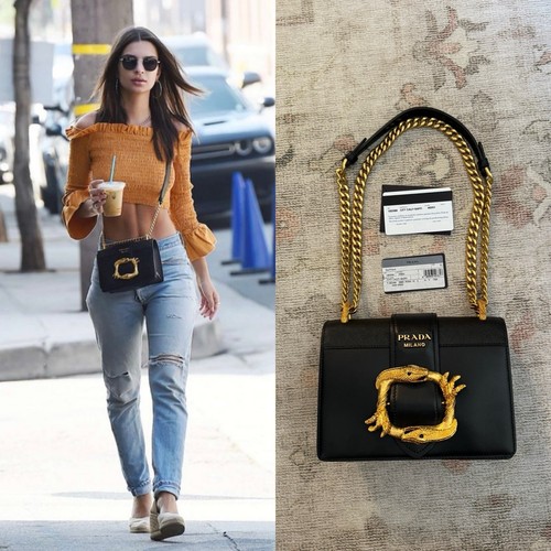 PRADA コルセット・ビスチェ トップス(Size 42) Prada triangle-logo