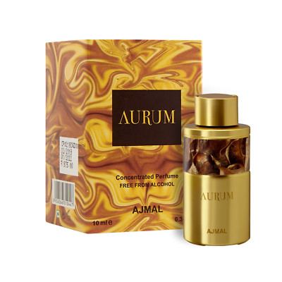 Ajmal Aurum Concentrated Perfume Free From Alcohol For Women (10ml)