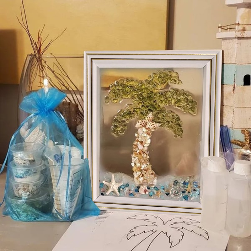 Diy Gift Idea for Crafters Beach Decoration Painting Kit Beach