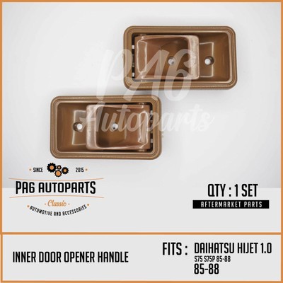 DAIHATSU HIJET 1.0 S75 VAN S75 PICK UP INTERIOR INSIDE DOOR HANDLE BROWN 85-88 