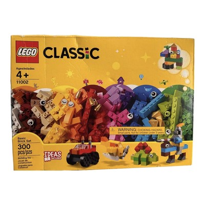 LEGO 11002 Classic Basic Brick Set Ideas Included 300 Pieces￼ Factory Sealed New