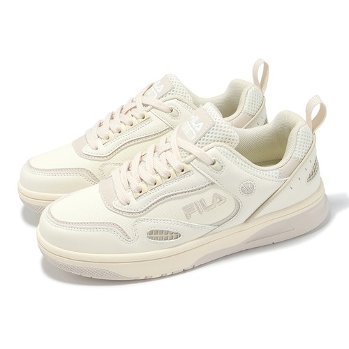 Fila Tennis Ball Beige Women Casual Lifestyle Daily Shoes Sneakers