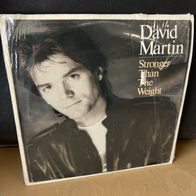 David Martin Stronger Than The Weight Vinyl LP 1985 Home