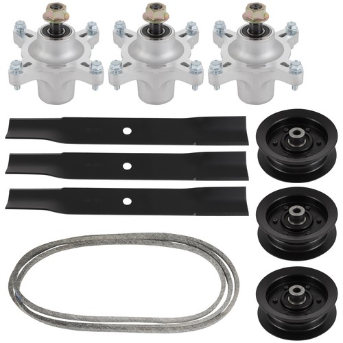 New Deck Kit Blades Pulley Spindles Belt for Toro Timecutter