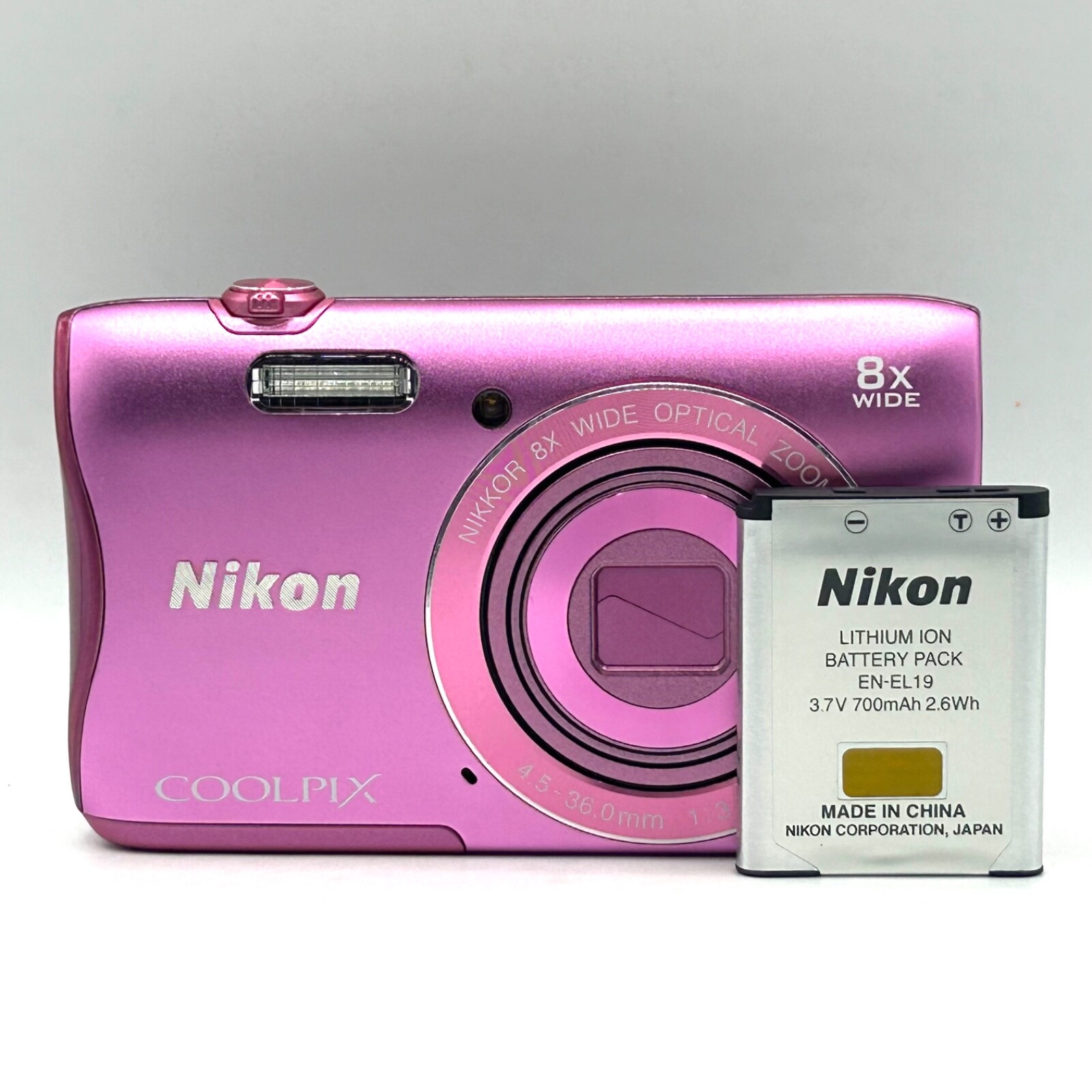 美品 Nikon COOLPIX S6900 ピンク 自撮り 超望遠 #7355