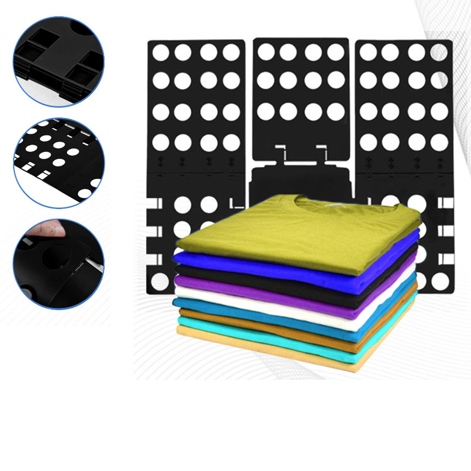Easy Clothes Folder Faltbar Brett Perfekt für T-Shirts & Wäsche Kids &