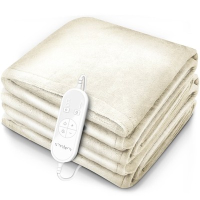 sinnlein Coperta Termica Calda Riscaldante Elettrica Scaldaletto Singolo