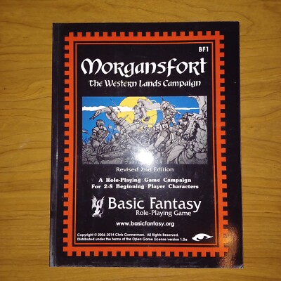 Basic Fantasy: Basic Fantasy Role-Playing Module BF1 - MORGANSFORT