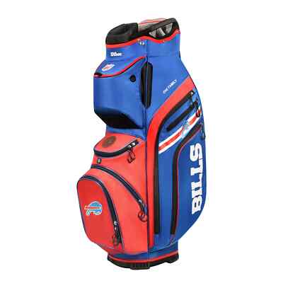 Buffalo Bills Wilson NFL Golf Cart Bag New