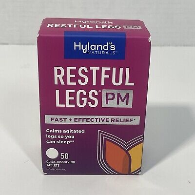 Hylands RESTFUL LEGS PM Nighttime Relief 50 dissolve tabs 