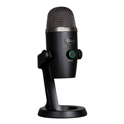 Logitech Yeti nano Condenser Cardioid Microphone - Blackout