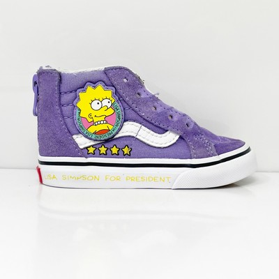 

Vans Girls Sk8 Hi 721356 Фиолетовые повседневные туфли Кроссовки Размер 5.5, Фиолетовый, Sk8 Hi