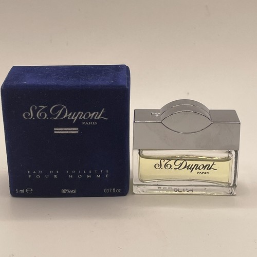 Perfume「PRFM×POTR」BONSAC MINI S.T. Dupont Pour Homme Mini EDT 5ml .17oz Splash - NEW IN