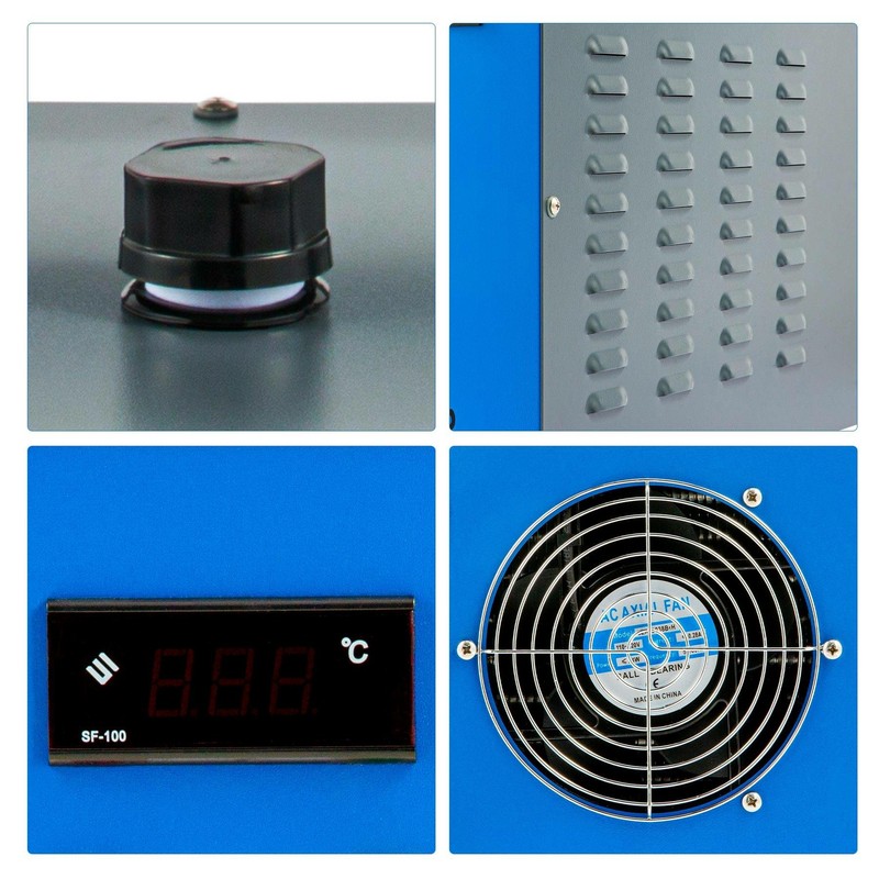 OMTech 9L Industrial Water Chiller for 40W 50W CO2 Laser Engraver Cutter Tube