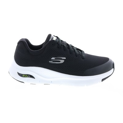 Skechers Arch Fit 232040WW Мужские черные очень широкие кроссовки для образа жизни 8,5