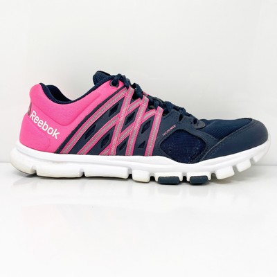 

Reebok Женские кроссовки Yourflex Trainette 8.0 V72487 Синие кроссовки Размер 7.5, Синий, Yourflex Trainette 8.0 LMT