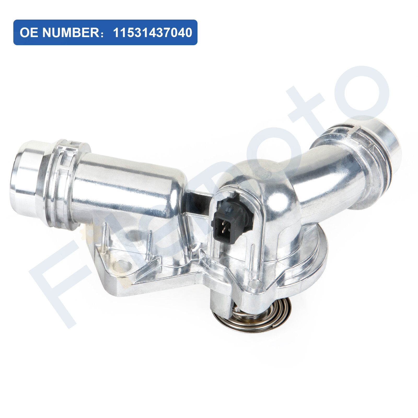 Thermostat Assembly w/ Housing for BMW E46 E39 325i 330i 525i 530i 528i X5 X3 Z4