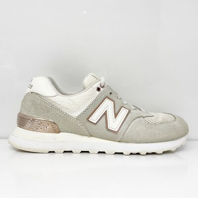 

Женские кроссовки New Balance 574 WL574FSA серые повседневные кроссовки размер 7,5 B, Серый, 574