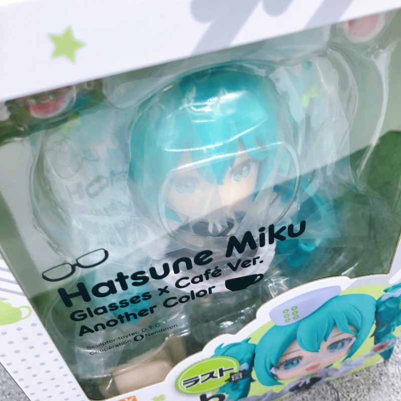 Hatsune Miku Glasses Cafe ver. Last One Nendoroid 2775-b
