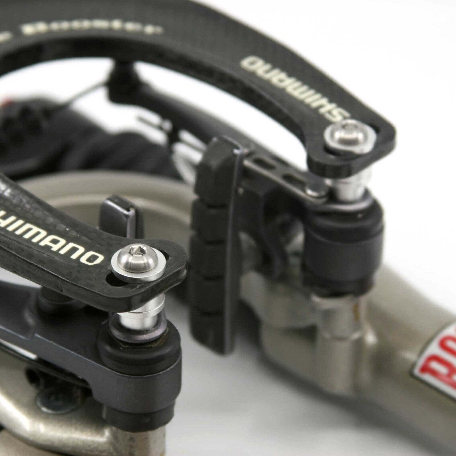 Replacement Titanium Hardware Kit Shimano Carbon XTR Brake Replacement Titanium Hardware Kit Shimano Carbon XTR Brake