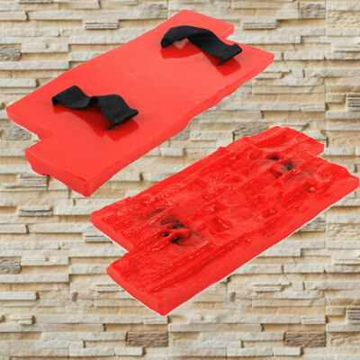 Cement Wall Mold Fit Concrete Cement Plaster Wall Brick Tiles Plastic Molds NEW