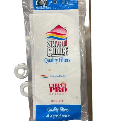 Carpet Pro Upright Vac CPU-1 Secondary Foam Electrostatic Filter