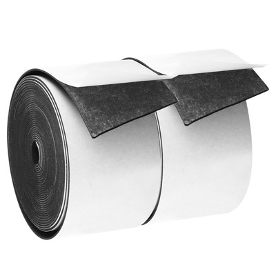 Weather Stripping Door Seal 2Pcs Single Sided Strip(2 Inch x 1/16 Inch x 16Ft)