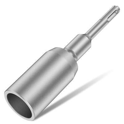 Ground Rod Driver 30/45/65mm Heavy Duty SDS-Plus T Post Tool for Hammer Drill ·-