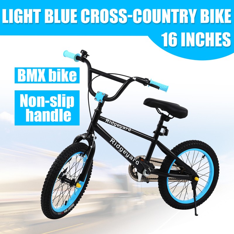 Kids Bike Boys Girls Freestyle Bicycle Mountain Bicycle 16 i