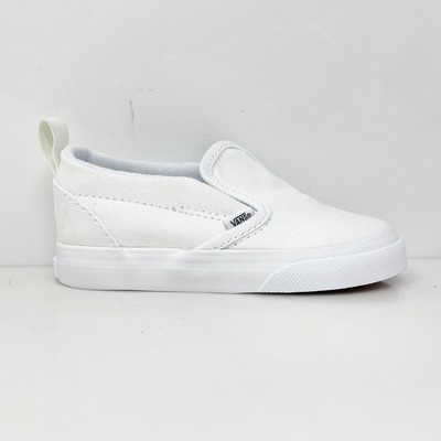 

Vans Boys Off The Wall 500714 Белая повседневная обувь Кроссовки Размер 7.5, Белый, Off The Wall