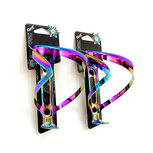 Supacaz Fly Cage Anodized Alloy Bike Water Bottle Cage Oil
