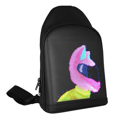 backpack with led display